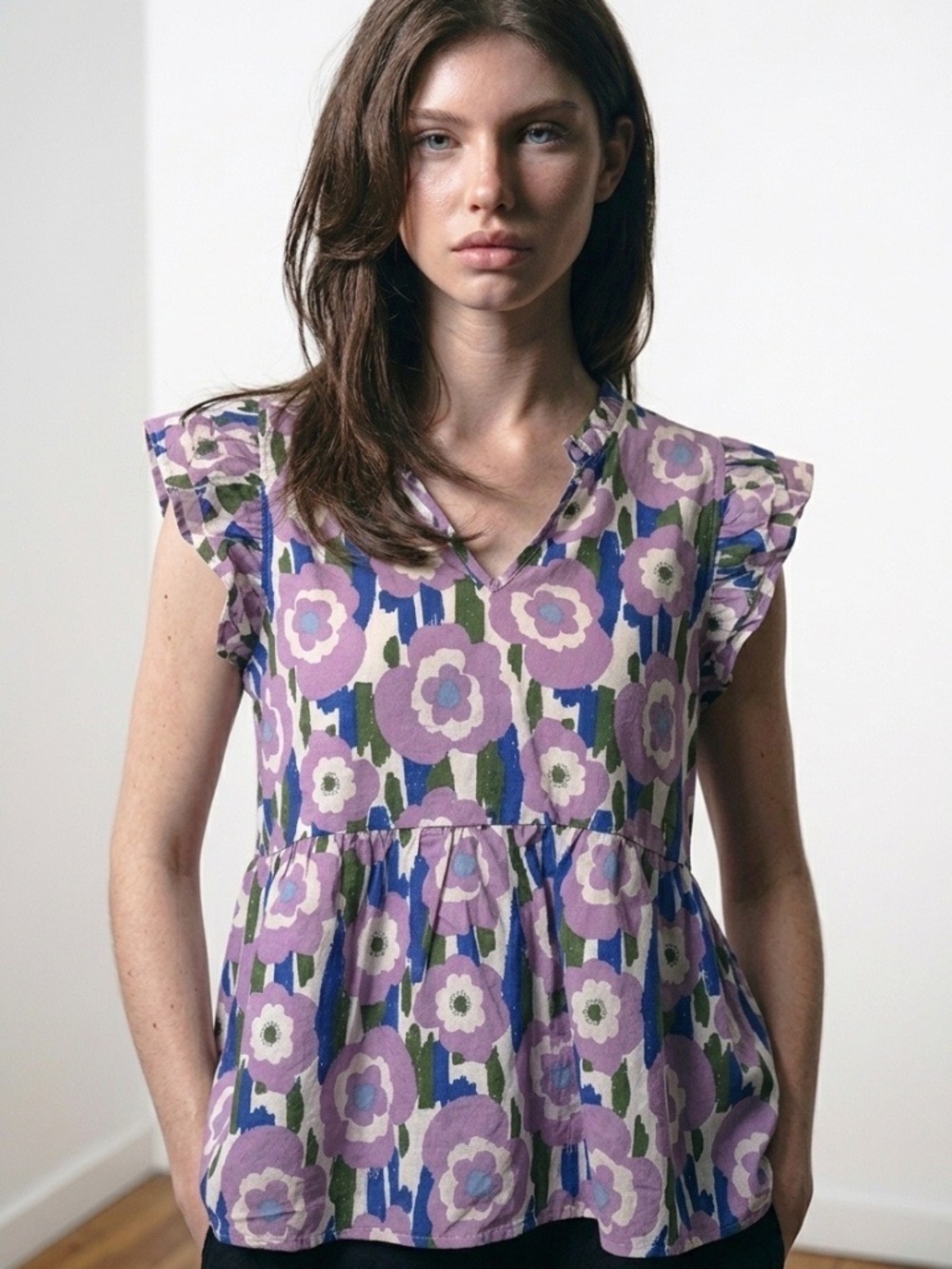Womans Multi Color Top